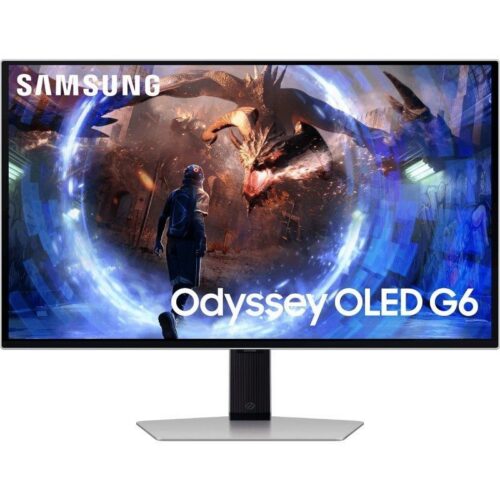 art_sam-m20s27dg602su_1 Monitor Gaming Samsung G6 Odyssey OLED S27DG602SU 27"/ QHD/ 0.03ms/ 360Hz/ Regulable en Altura/ Plata