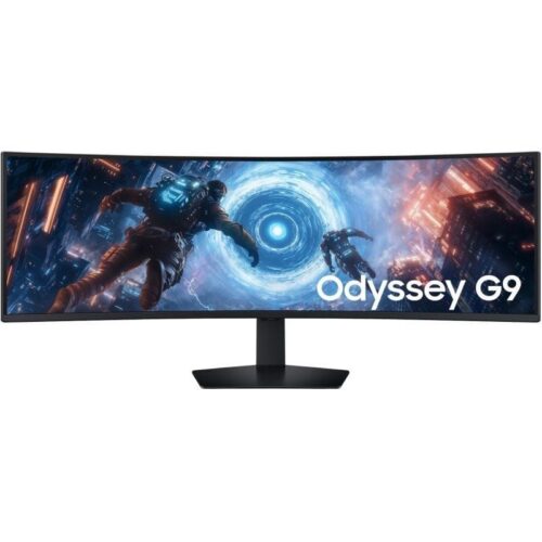 art_sam-m20s49fg916eu_1 Monitor Gaming Ultrapanorámico Curvo Samsung Odyssey G9 G91F S49FG916EU 49"/ Dual QHD/ 1ms/ 144Hz/ VA/ Regulable en altura/ Negro