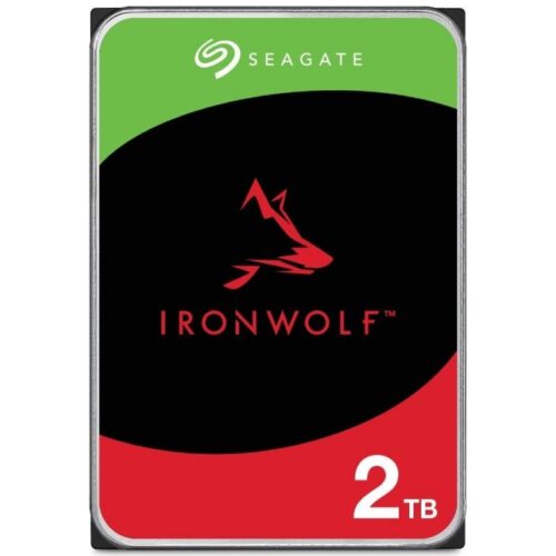 Disco Duro Seagate IronWolf NAS ST2000VN003 2TB/ 3.5"/ SATA III/ 256MB