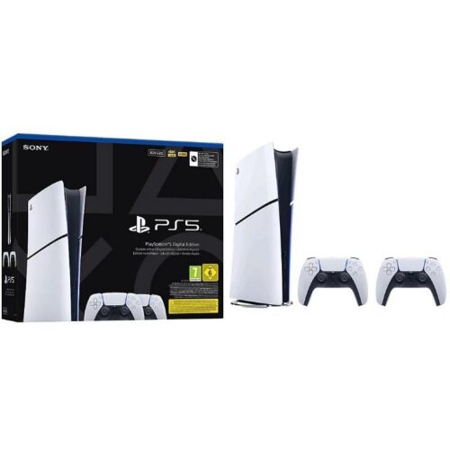 art_sony-ps520slim20digital20220ds_1 Consola Sony Playstation 5 - PS5 Slim Digital 825GB/ Incluye 2 Mandos Dual Sense/ Chassis E