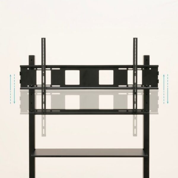 Soporte de Suelo Ajustable con Ruedas TooQ FS20105M-B para TV de 60-105"/ hasta 120kg