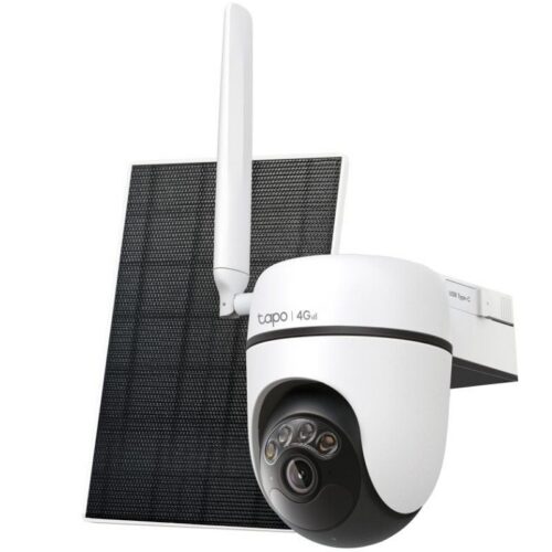 Cámara de Videovigilancia TP-Link Tapo C615G Kit/ Visión Nocturna/ Control desde APP/ Incluye Panel Solar