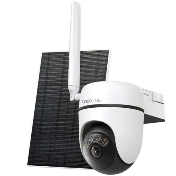 Cámara de Videovigilancia TP-Link Tapo C615G Kit/ Visión Nocturna/ Control desde APP/ Incluye Panel Solar