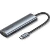 Docking USB Tipo-C Vention TGLHB/ 1xUSB Tipo-C/ 2xUSB/ 1xHDMI 4K/ 1xUSB Tipo-C PD/ Gris