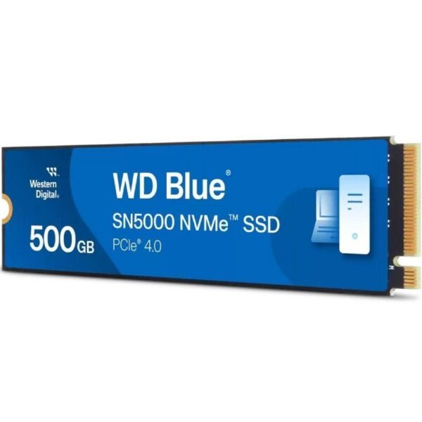 Disco SSD Western Digital WD Blue SN5000 500GB/ M.2 2280 PCIe Gen4
