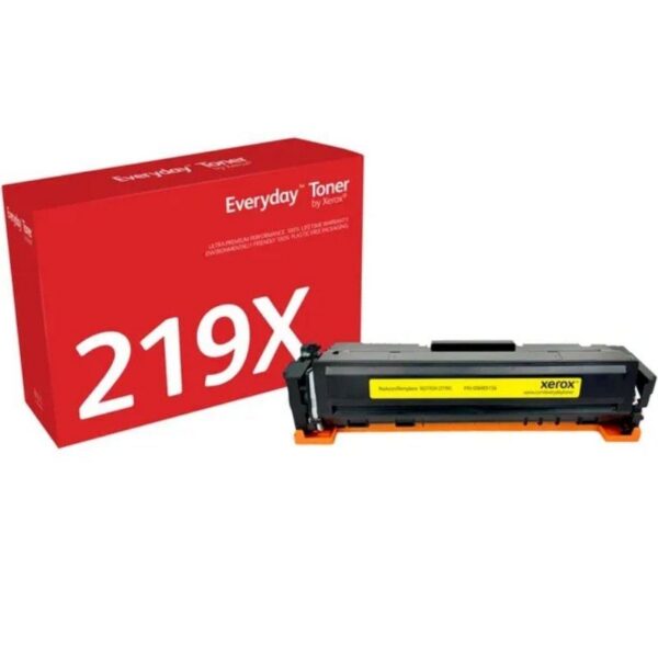 Tóner compatible Xerox 006R05156 compatible con HP W2192X Alta Capacidad/ 2500 páginas/ Amarillo