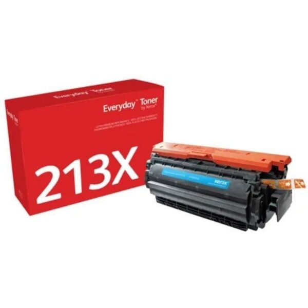 art_xer-toner20006r05205_1 Tóner compatible Xerox 006R05205 compatible con HP W2131X Alta Capacidad/ 6000 páginas/ Cian