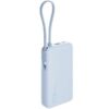 Powerbank 10000mAh Xiaomi 67W Power Bank Integrated Cable/ 67W/ Azul/ Incluye Cable USB Tipo-C