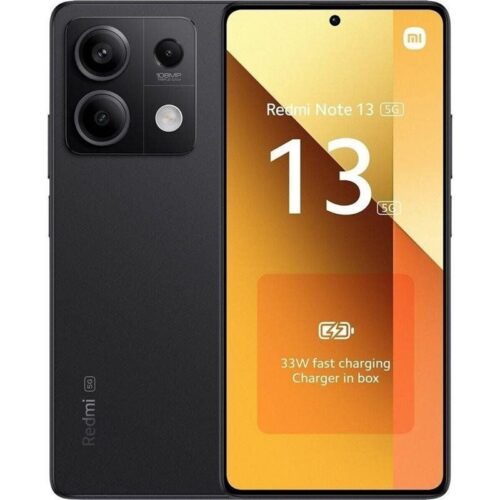 Smartphone Xiaomi Redmi Note 13 NFC 8GB/ 256GB/ 6.67"/ 5G/ Negro