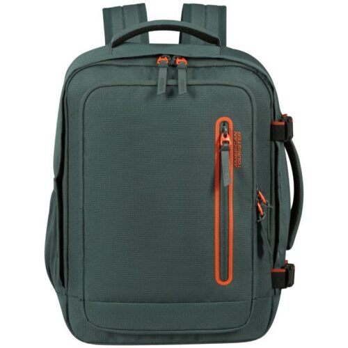 art_amt-moc20159226-1257_1 Mochila American Tourister Take2cabin S/M para Portátiles hasta 15.6"/ 26.5L/ Verde Oscuro
