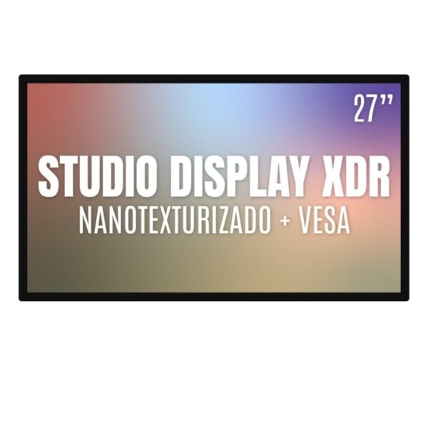 Apple Studio Display XDR 27"/ Cristal Nano texturizado/ VESA