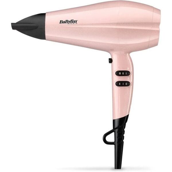 art_bab-pae-sec205337pre_1 Secador Babyliss Rose Blush 2200/ 2200W/ Iónico/ Negro y Rosa