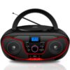 art_dae-cd20dw3013_1 Radio CD Daewoo DW3013/ 4W/ Rojo