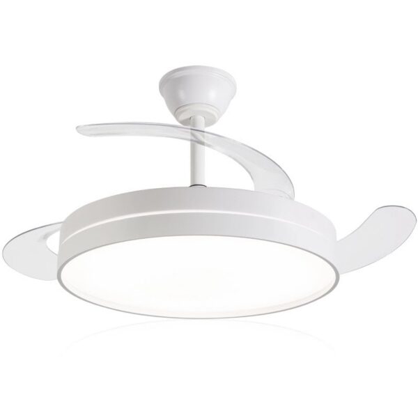 Ventilador de Techo Daewoo con aspas retráctiles DW5008/ 30W/ 3 Aspas/ 6 Velocidades