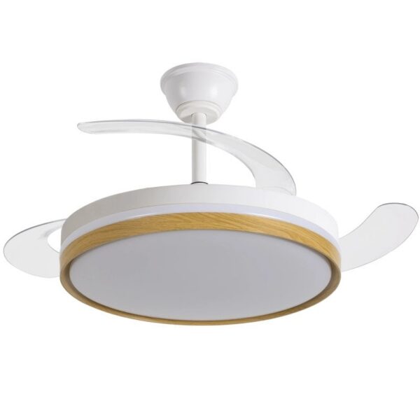 art_dae-vent20dw5010_2 Ventilador de Techo Daewoo con aspas retráctiles DW5010/ 30W/ 3 Aspas/ 6 Velocidades