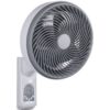 Ventilador de Pared Daewoo DW9011/ 80W/ 5 Aspas 25cm/ 3 Velocidades