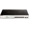 Switch Gestionable D-Link DGS-1210-10MP 10 Puertos/ RJ-45 10/100/1000/ PoE/ SFP