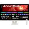 Smart Monitor LG 32U721SA-W 31.5"/ 4K/ Multimedia/ Smart TV/ Blanco