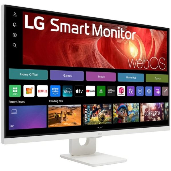 Smart Monitor LG 32U721SA-W 31.5"/ 4K/ Multimedia/ Smart TV/ Blanco