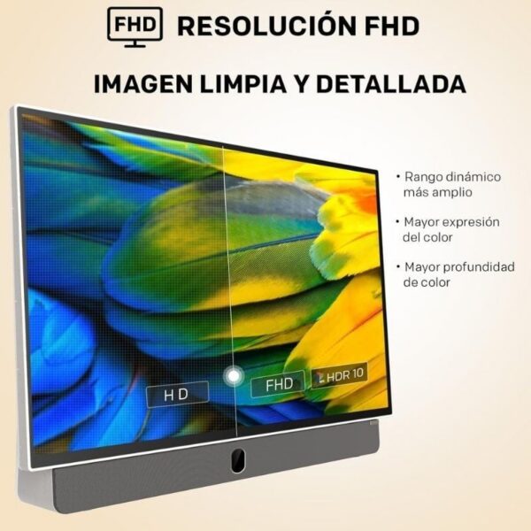 Televisor Portable Metz 24MPE7000Z 24"/ Full HD/ Smart TV/ WiFi