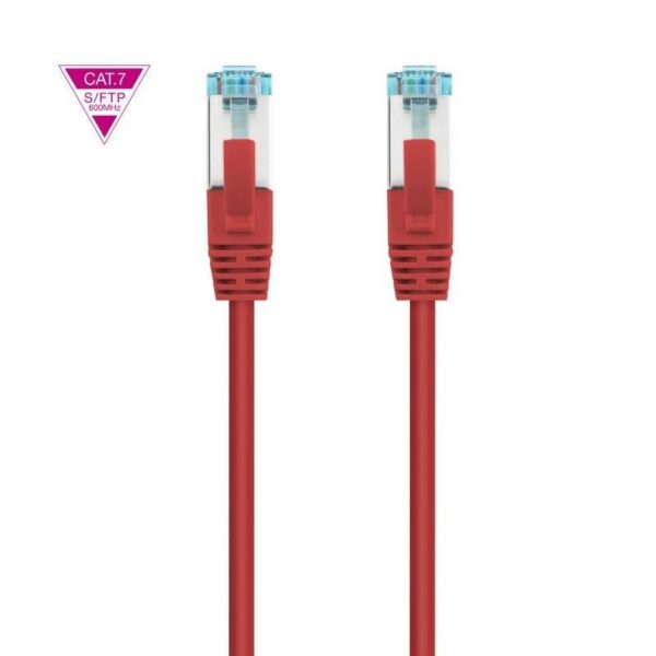 Cable de Red RJ45 SFTP Nanocable 10.20.1701-R Cat.7/ 1m/ Rojo