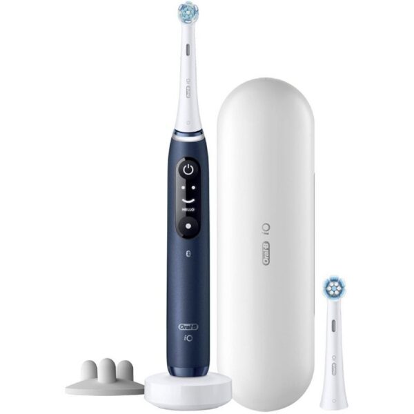Cepillo Dental Oral-B iO Serie 7S/ Incluye 2 Recambios/ Azul