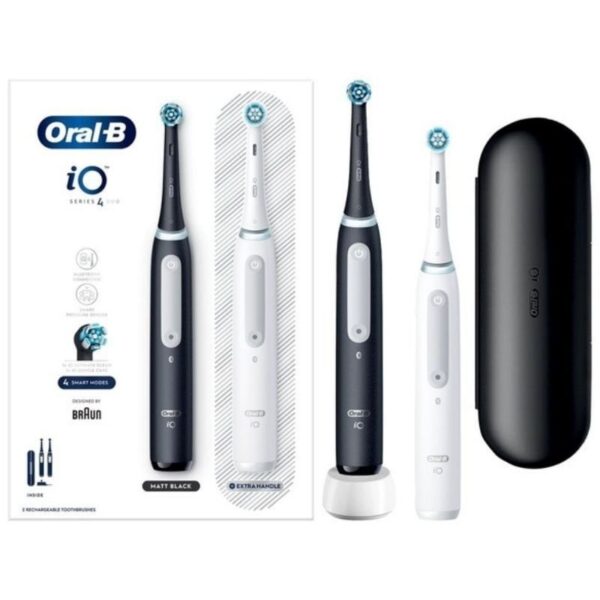 Cepillo Dental Oral-B iO Series 4 Dúo/ Incluye Funda