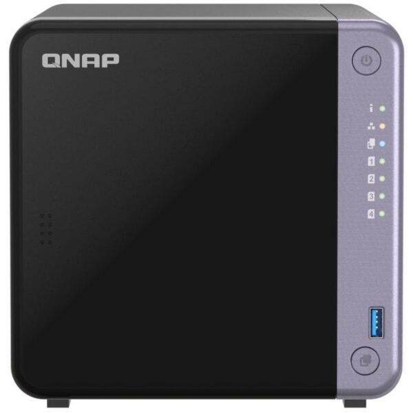 NAS QNAP TS-432X-4G/ 4 Bahías 3.5"- 2.5"/ 4GB/ Formato Torre