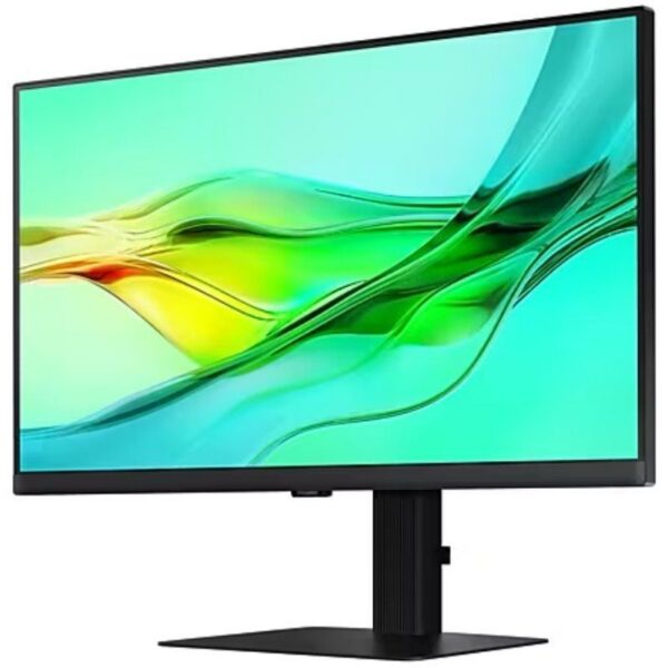 Monitor Profesional Samsung ViewFinity S6 S24D604UAU 24"/ QHD/ Regulable en Altura/ Negro