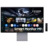 Smart Monitor Gaming Samsung M9 M90SF S32FM900SU 32"/ 4K/ 0.03ms/ 165Hz/ QD-OLED/ Multimedia/ Regulable en altura/ Smart TV/ Plata