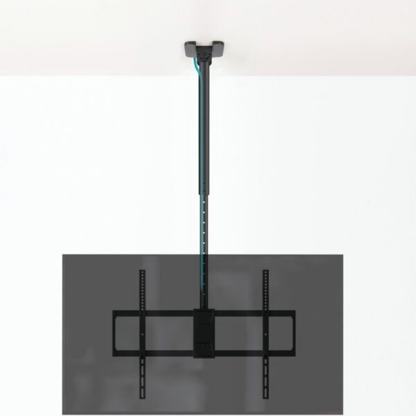 Soporte de Techo Giratorio/ Inclinable TooQ LPCE11100TSLI-B para TV de 50-100"/ hasta 80kg