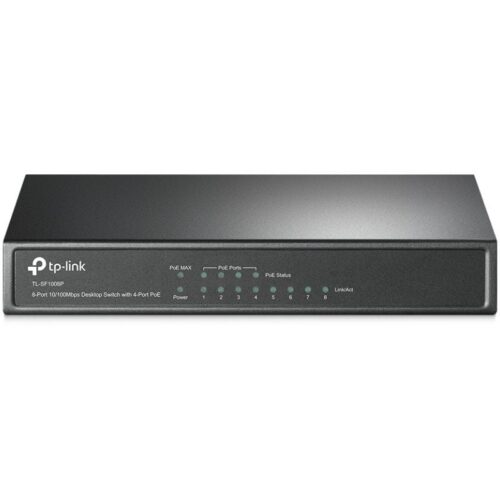 art_tpl-switch20tl-sf1008p20v2_1 Switch TP-Link SF1008P 8 Puertos/ RJ-45 10/100 PoE