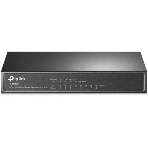 art_tpl-switch20tl-sf1008p20v2_1 Switch TP-Link SF1008P 8 Puertos/ RJ-45 10/100 PoE