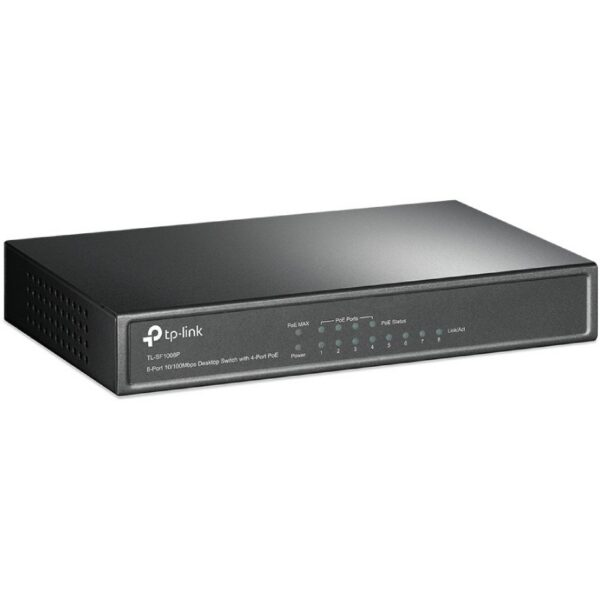 art_tpl-switch20tl-sf1008p20v2_2 Switch TP-Link SF1008P 8 Puertos/ RJ-45 10/100 PoE