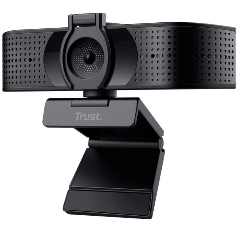 Webcam Trust Teza 24280/ Enfoque Automático/ 3840 x 2160 4K