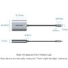 Cable Conversor Vention ACZHB/ USB Tipo-C Macho - 2x HDMI Macho/ Gris