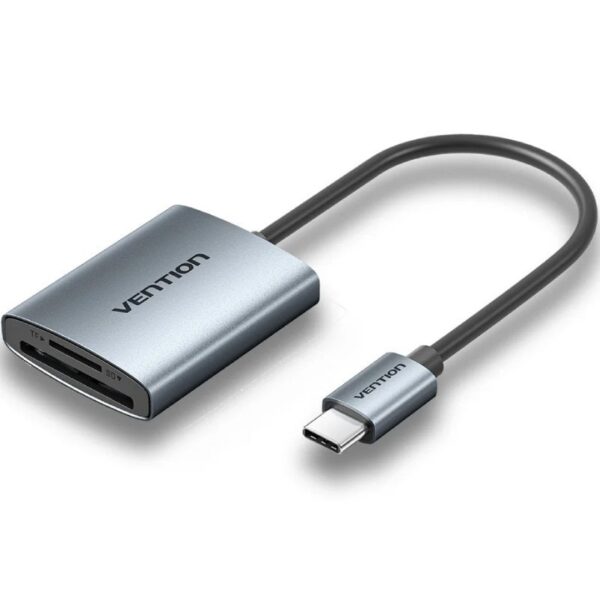 Lector de Tarjetas Externo Vention CLOHB/ USB Tipo-C
