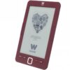 Libro Electrónico Ebook Woxter Scriba 195/ 6"/ Tinta Electrónica/ Rojo