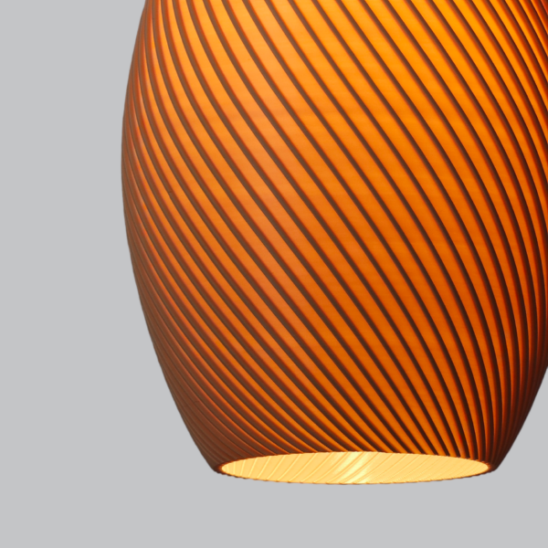 Lámpara Colgante "Paval" Color Beige/Florón Negro/Cable Negro