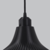 Lámpara Colgante "Vita" Color Negro/Florón Negro/Cable Negro