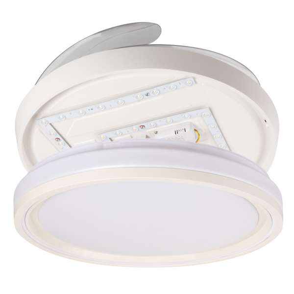 Ventilador Dc Blanco Función Verano-Invierno 59w 5900lm 3500-4000-6500k