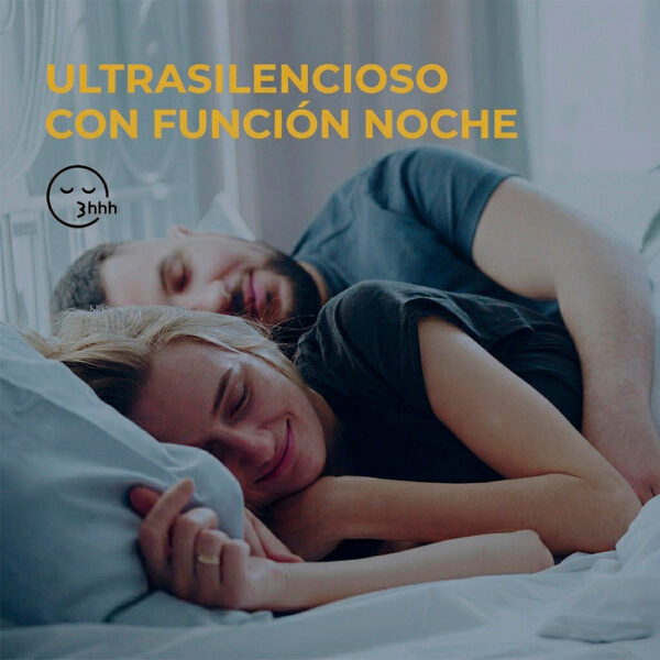 Ventilador DC "Marele· Función Verano-Invierno 48W Blanco 3 Aspas 5040lm 3500-4000-6500k Remoto y Temporizador