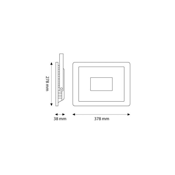 ho_6016_cw_4-2 Proyector LED 200W 24000Lm 6000ºK IP66 Regulable 60.000H