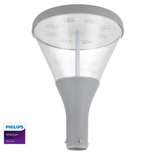 Farola LED para Jardín 65W 140Lm/W Driver/LED Philips IP65 5000ºK
