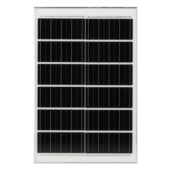Farola LED Solar 100W 5000K Panel 6V 25W Batería 20Ah Sensor Crepuscular /Control Remoto