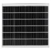Farola LED Solar 300W 5000K Panel 6V 45W Batería 42Ah Sensor Crepuscular /Control Remoto
