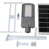 Farola LED Solar 300W 5000K Panel 6V 45W Batería 42Ah Sensor Crepuscular /Control Remoto