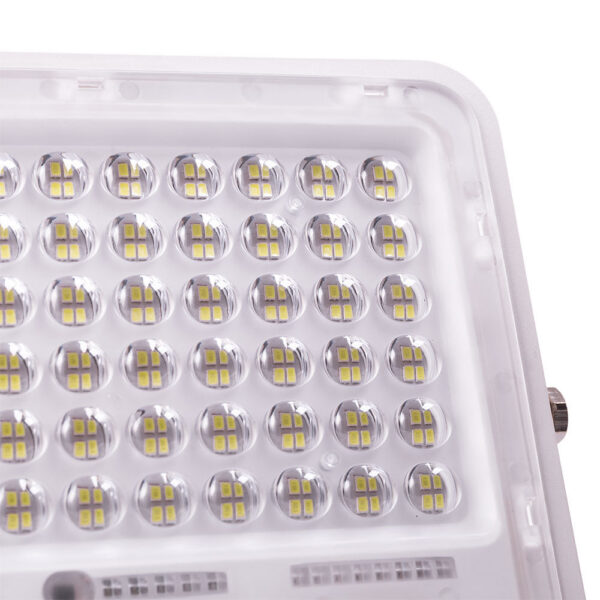 Proyector LED Solar 100W 6500K Panel: 6V/15W Batería: 3,2V/10000MaH Control Remoto [HO-SOLARFL-100W-02