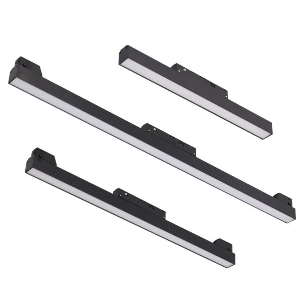 Luminaria LED Magnética para Carril 24W 600mm 90Lm/W CCT (Tonalidad Luz Ajustable)