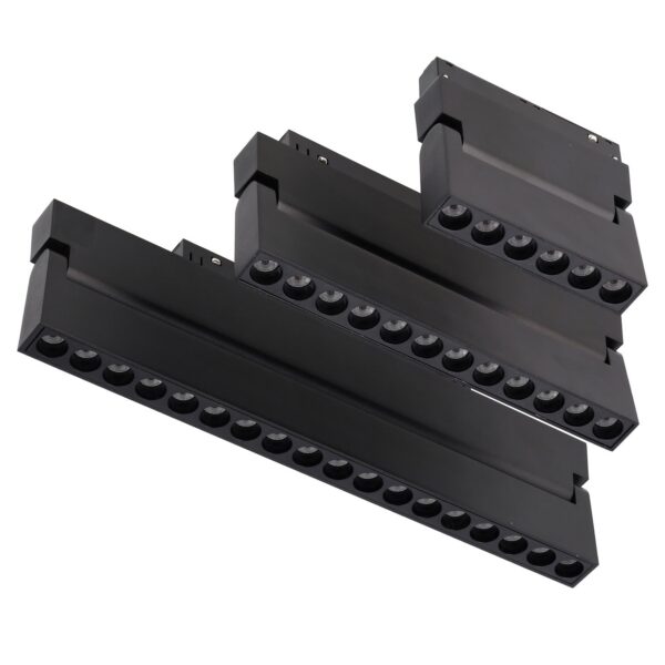 Luminaria LED Magnética para Carril 12W 225mm 90Lm/W CCT (Tonalidad Luz Ajustable)